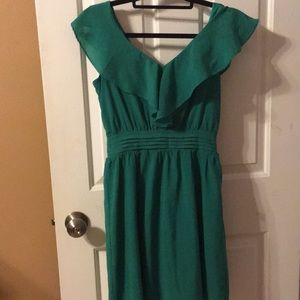 Francesca’s Romantic Ruffled Dress